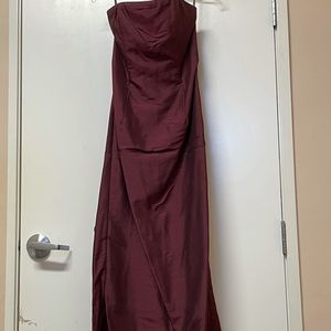 Jessica McClintock maroon dress size 8